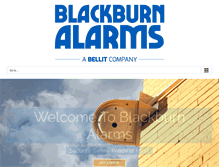 Tablet Screenshot of blackburnalarms.com